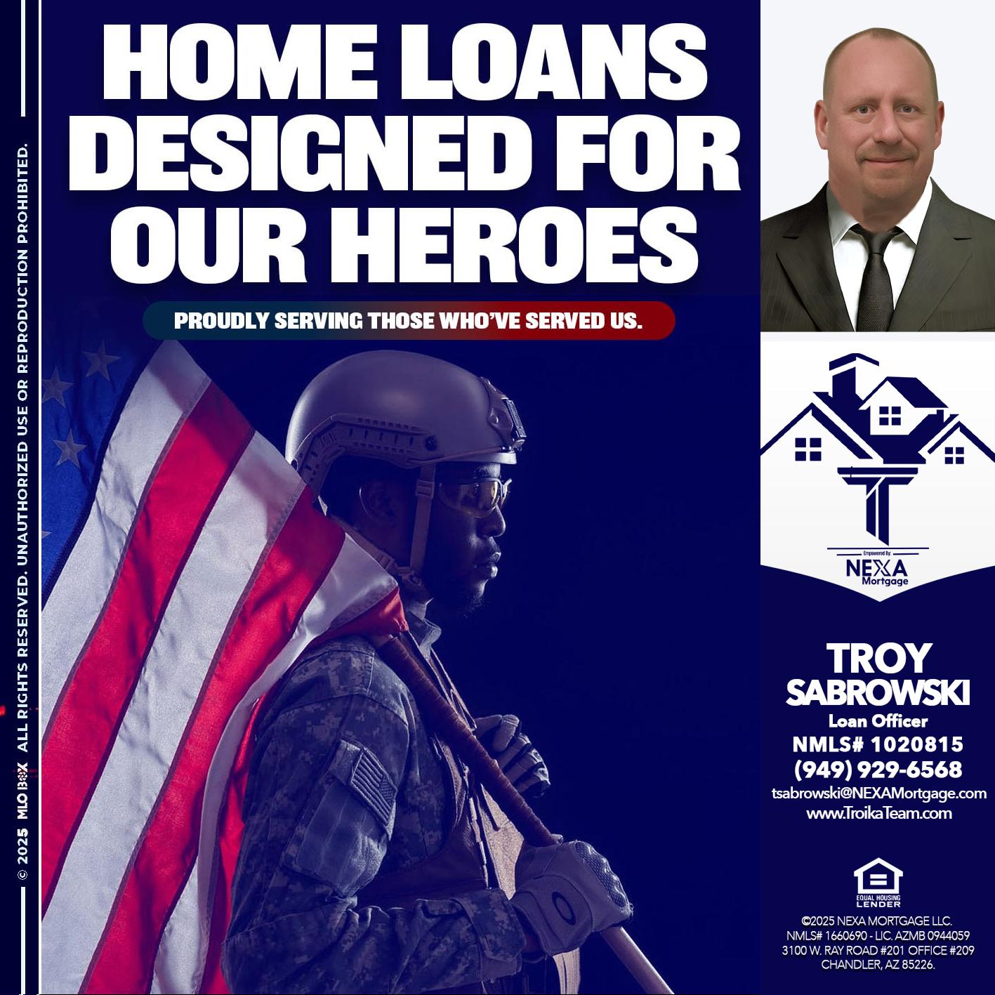 home loans - Troy Sabrowski -Loan Officer