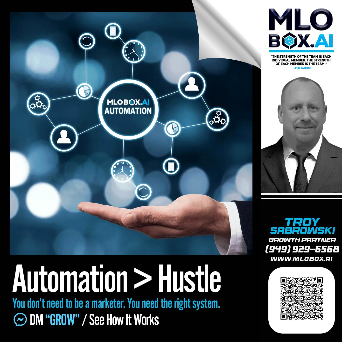 automation - Troy Sabrowski -Loan Officer