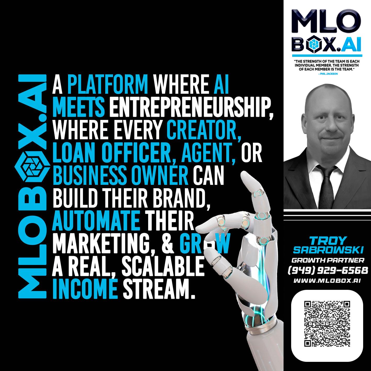 A PLATFORM - Troy Sabrowski -Loan Officer
