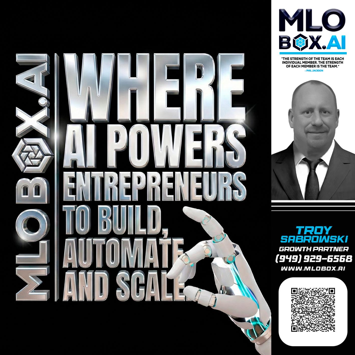 WHERE AI POWERS - Troy Sabrowski -Loan Officer