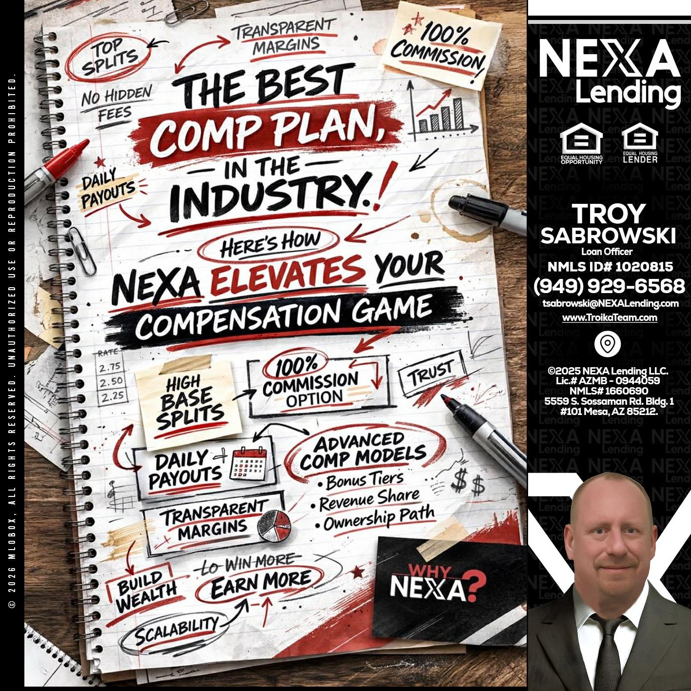 THE BEST COMP - Troy Sabrowski -Loan Officer